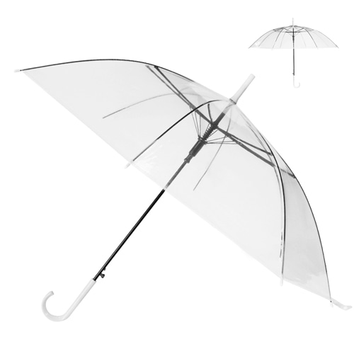 심플일회용자동장우산(투명)